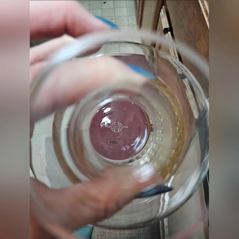 Fitz and Floyd vintage glass